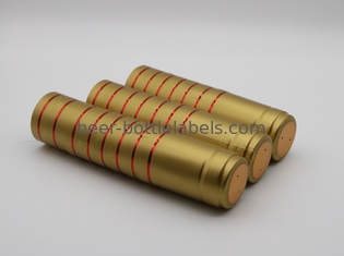 custom gin rum tequila spirits liquor whisky whiskey vodka wine bottle metal PVC Aluminum heat shrink Capsule with tear