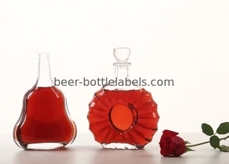 Free sample glass wine bottle whiskey vodka empty liquor spirit bottle botellas de vidrio 750ml 500ml 100ml champagne Ic