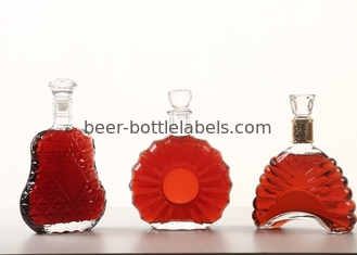 Free sample glass wine bottle whiskey vodka empty liquor spirit bottle botellas de vidrio 750ml 500ml 100ml champagne Ic