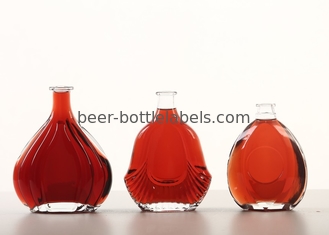 Premium bespoke custom 750 ml 750ml 700ml pewter metal labels rum whisky vodka gin spirits glass wine bottle