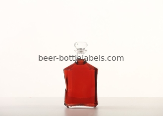 Premium bespoke custom 750 ml 750ml 700ml pewter metal labels rum whisky vodka gin spirits glass wine bottle