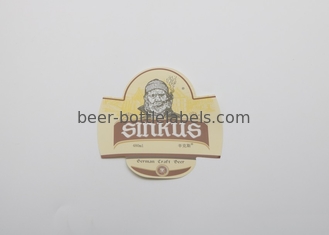 Hiwin Custom Printing Gold Embossed Luxury Wine Label Stickers Printing Gold Foil Wine Label