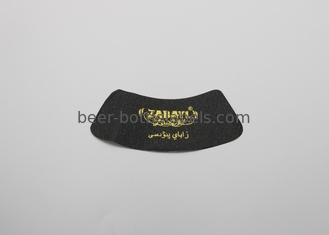 Hiwin Wholesale Custom Business Adhesive Vinyl Foil Round Rolls Label Whisky Wine Bottle Packaging Waterproof Sticker Pr
