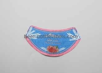 Hiwin Custom adhesive metal embossed aluminum foil sticker label for wine
