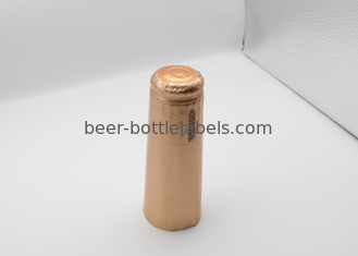 Embossed 34*90mm Champagne Wine Bottle Aluminum Foil Capsule Shrink Caps