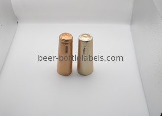 Embossed 34*90mm Champagne Wine Bottle Aluminum Foil Capsule Shrink Caps