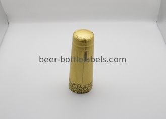 Champagne Bottle Aluminum Foil Shrink Cap Custom Standard Wine Glass Bottle Aluminum Cap