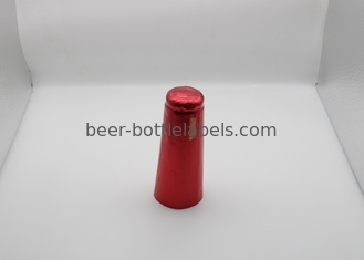 Embossed aluminum foil cap for champagne bottle customized golden color aluminum foil wine capsule champagne foil capsul