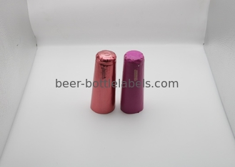 Aluminum foil cap for champagne bottle customized golden color aluminum foil wine capsule champagne foil capsule