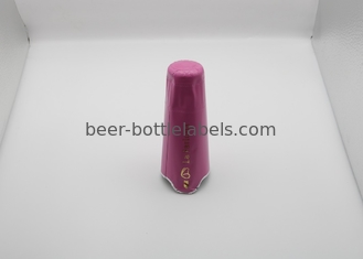 Customize PVC Heat Shrink Caps Seal For Champagne Wine Liquor Bottle Cap Shrink Wrap With Tear stripe