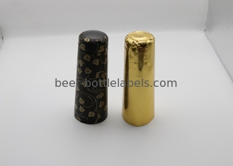 Embossed aluminum foil cap for champagne bottle customized color aluminum foil wine capsule champagne foil capsul