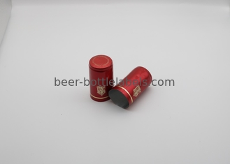 25*43mm 30*60mm Whisky Wine Bottle Tamper Proof Aluminium Closures Caps