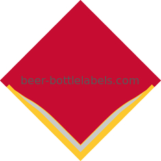 Durable Metalized Paper Beer Neck Label 4 Color Print Your Own Beer Labels