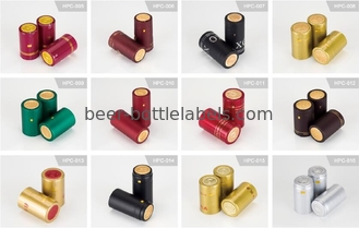 Heat Resistant PVC Wine Bottle Shrink Capsules UV Coating Silk Screen Printing
