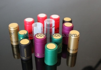 Anti Ultraviolet Heat Shrink Capsules Waterproof PVC Capsules For Wine Bottles
