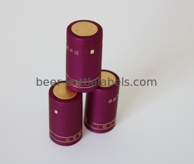High Grade Aluminium Foil PVC Wine Capsules For Wine Bottle Cap Sealing