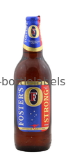 Waterproof Bottle Labels Metalized Labels Frozen Resistance Custom Printing