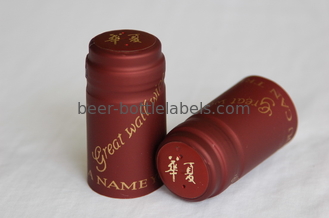 Gravure Printing Oilve Oil Heat Shrink Capsules Waterproof With HACCP Certificated