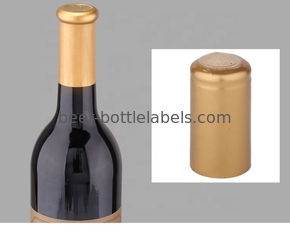 wholesale China supply vodka capsule aluminum wine bottle capsule PVC heat shrinkable film