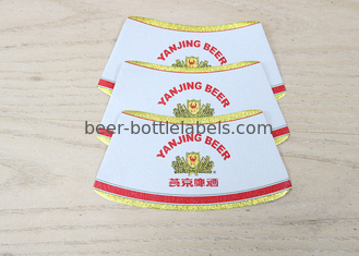 High End Non Toxic Wine Bottle Neck Labels Matte Glossy Lamination Uv Coating