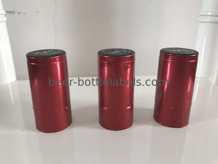 Customized size PVC Aluminum Foil heat shrink Capsule with tear line
