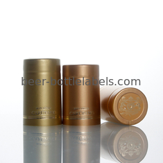 Custom printing logo Heat Shrink Polylaminate PVC Capsule with Tear tab