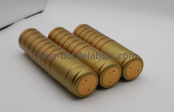 custom gin rum tequila spirits liquor whisky whiskey vodka wine bottle metal PVC Aluminum heat shrink Capsule with tear