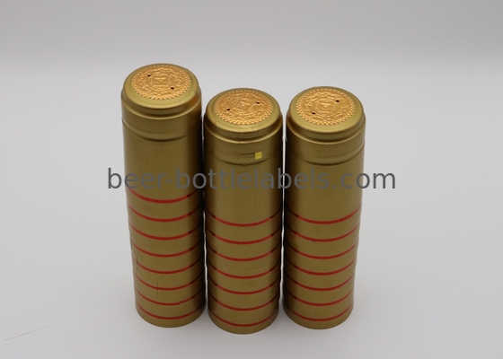 custom gin rum tequila spirits liquor whisky whiskey vodka wine bottle metal PVC Aluminum heat shrink Capsule with tear