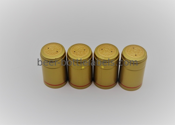 custom gin rum tequila spirits liquor whisky whiskey vodka wine bottle metal PVC Aluminum heat shrink Capsule with tear