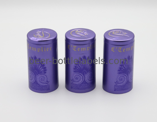 Manufacture Supplier high Aluminum plastic capsule packaging Food Temper easy to open PVC capsule