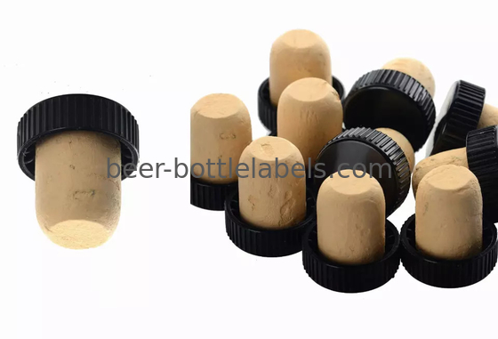 T shape Zamak metal plastic wooden liquor brandy spirits tequila vodka gin rum bottle synthetic cork stopper