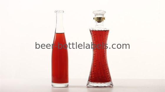 187ml 375ml 500ml 750ml Transparent Amber Green Blue Glass Red Wine Bottle