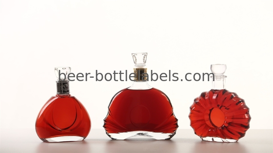 187ml 375ml 500ml 750ml Transparent Amber Green Blue Glass Red Wine Bottle