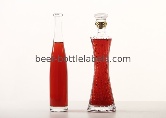 Free sample glass wine bottle whiskey vodka empty liquor spirit bottle botellas de vidrio 750ml 500ml 100ml champagne Ic
