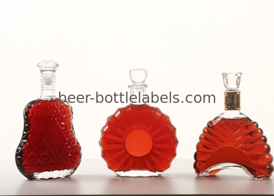 Free sample glass wine bottle whiskey vodka empty liquor spirit bottle botellas de vidrio 750ml 500ml 100ml champagne Ic