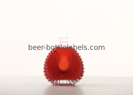 Premium bespoke custom 750 ml 750ml 700ml pewter metal labels rum whisky vodka gin spirits glass wine bottle
