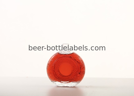 Premium bespoke custom 750 ml 750ml 700ml pewter metal labels rum whisky vodka gin spirits glass wine bottle