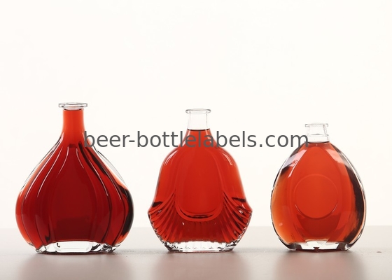 Premium bespoke custom 750 ml 750ml 700ml pewter metal labels rum whisky vodka gin spirits glass wine bottle