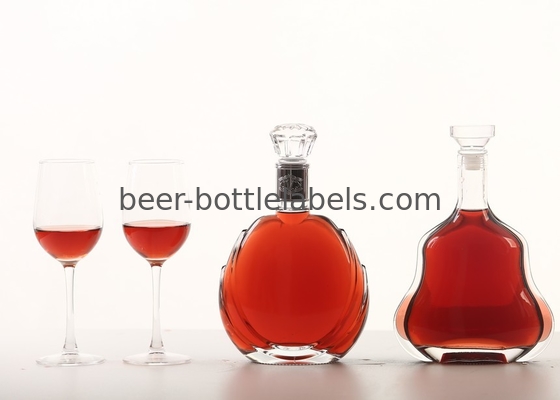Premium bespoke custom 750 ml 750ml 700ml pewter metal labels rum whisky vodka gin spirits glass wine bottle