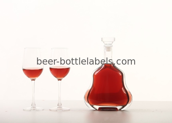 Premium bespoke custom 750 ml 750ml 700ml pewter metal labels rum whisky vodka gin spirits glass wine bottle