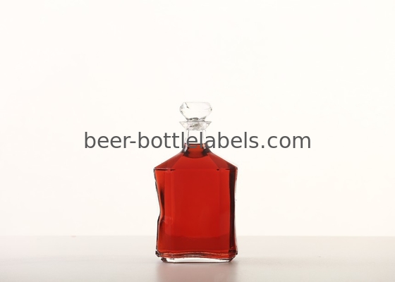 Premium bespoke custom 750 ml 750ml 700ml pewter metal labels rum whisky vodka gin spirits glass wine bottle
