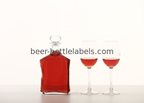 Premium bespoke custom 750 ml 750ml 700ml pewter metal labels rum whisky vodka gin spirits glass wine bottle