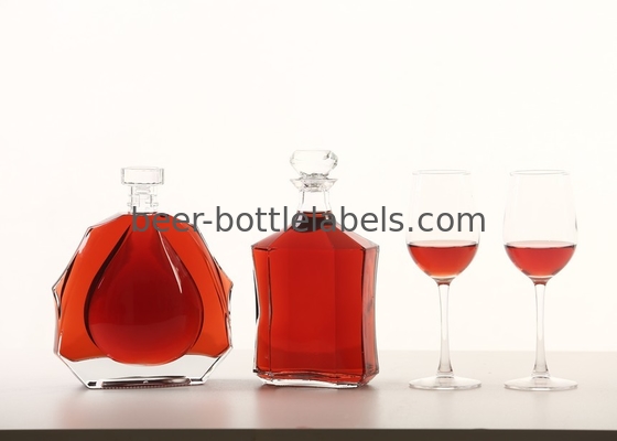 Premium bespoke custom 750 ml 750ml 700ml pewter metal labels rum whisky vodka gin spirits glass wine bottle