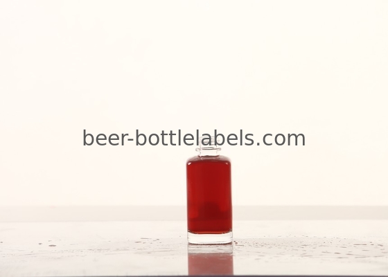 Custom 200Ml 375Ml 500Ml 750Ml 1000Ml Transparent Round Empty Flint Glass Liquor Wine Whisky Vodka Tequila Bottle With C