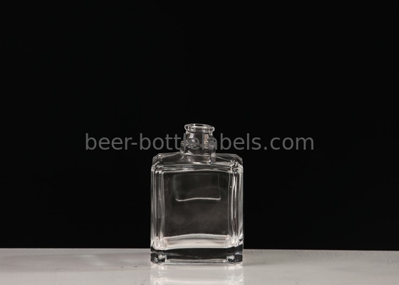 Customizable Products 250ml 500ml Simple Flat Clear Empty Liquor Wine Glass Bottles