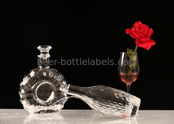 Hot Selling Juice Liquor Wine Fruit Wine Whiskey Clear Vodka Glass Bottles for Alcoholic Beverages 700ml