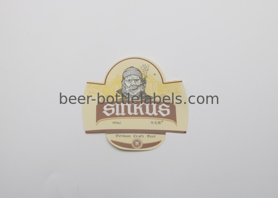 Hiwin Custom Printing Gold Embossed Luxury Wine Label Stickers Printing Gold Foil Wine Label