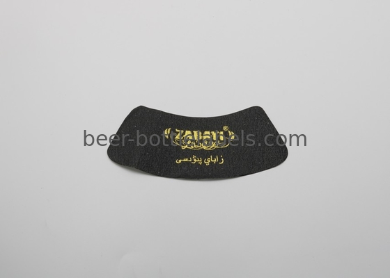 Hiwin Wholesale Custom Business Adhesive Vinyl Foil Round Rolls Label Whisky Wine Bottle Packaging Waterproof Sticker Pr
