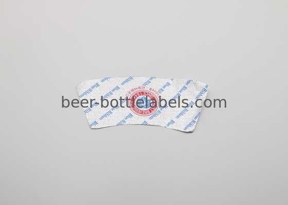 Hiwin Wholesale Custom Business Adhesive Vinyl Foil Round Rolls Label Whisky Wine Bottle Packaging Waterproof Sticker Pr