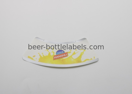 printing custom self adhesive waterproof gold foil embossed chinese bottle wine glass thermo private label sticker print